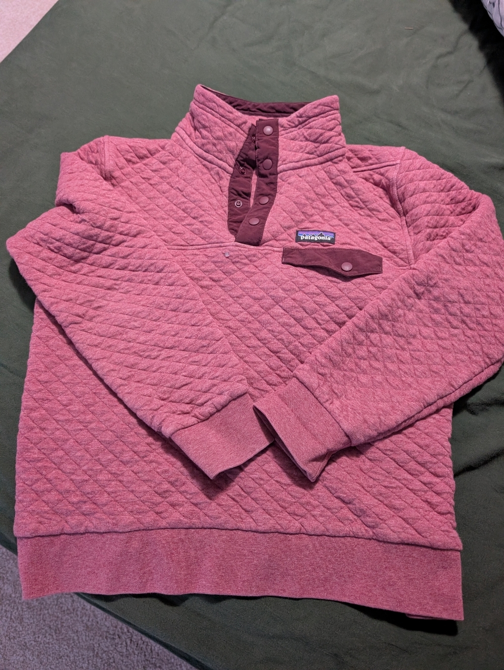 Patagonia Quilted Quarter Neck Pullover